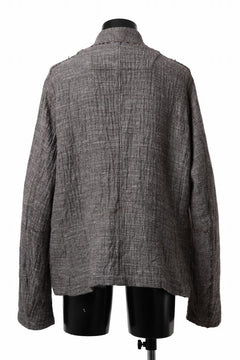 画像をギャラリービューアに読み込む, YUTA MATSUOKA double jacket / double weave cotton wool linen (brown)