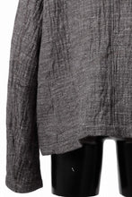 画像をギャラリービューアに読み込む, YUTA MATSUOKA double jacket / double weave cotton wool linen (brown)