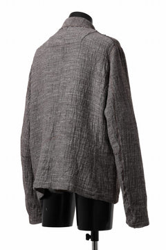 画像をギャラリービューアに読み込む, YUTA MATSUOKA double jacket / double weave cotton wool linen (brown)