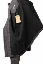 画像をギャラリービューアに読み込む, YUTA MATSUOKA double jacket / double weave cotton wool linen (brown)
