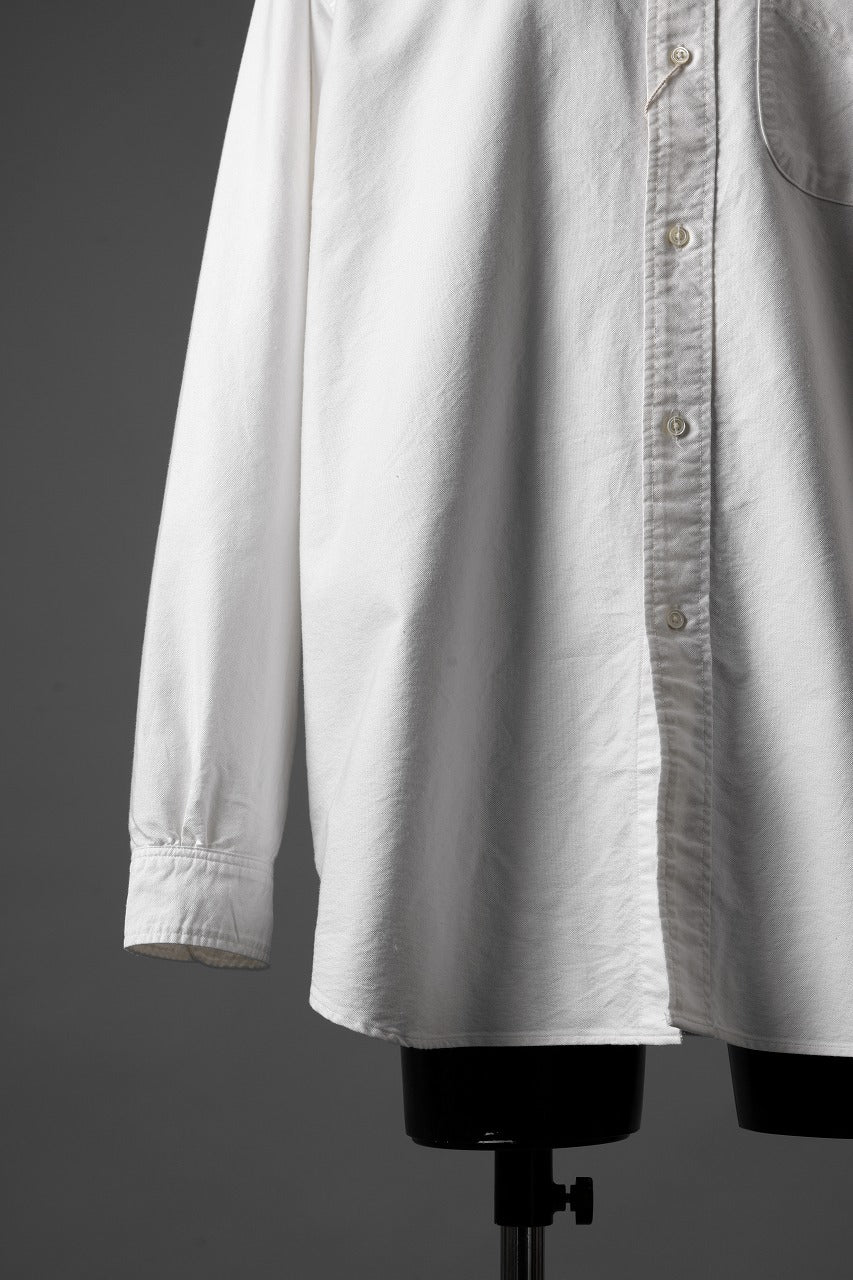 画像をギャラリービューアに読み込む, FULLCOUNT Limited GOOD OLD B.D. SHIRT / SUVIN COTTON OXFORD (WHITE)