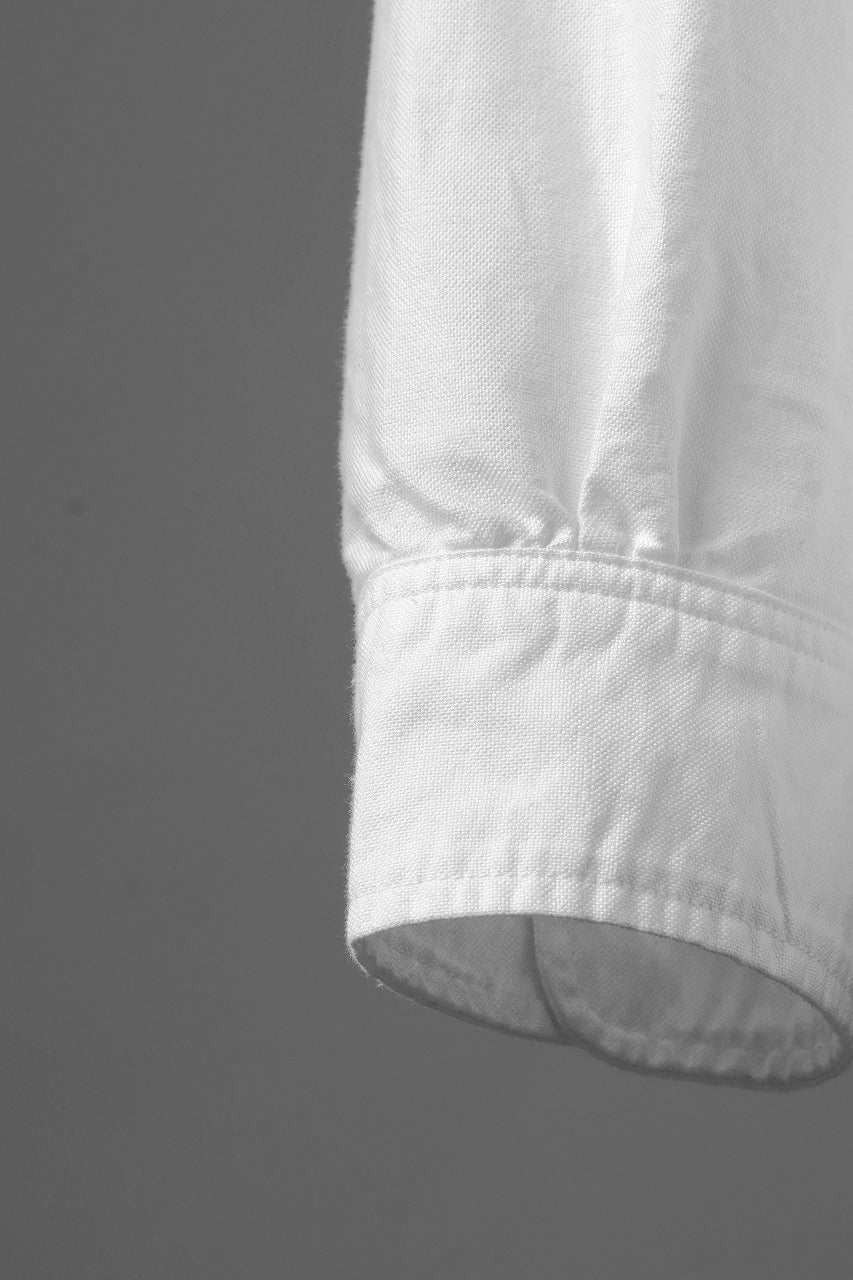 画像をギャラリービューアに読み込む, FULLCOUNT Limited GOOD OLD B.D. SHIRT / SUVIN COTTON OXFORD (WHITE)