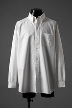 画像をギャラリービューアに読み込む, FULLCOUNT Limited GOOD OLD B.D. SHIRT / SUVIN COTTON OXFORD (WHITE)