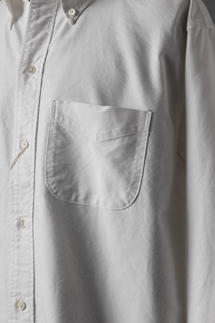 画像をギャラリービューアに読み込む, FULLCOUNT Limited GOOD OLD B.D. SHIRT / SUVIN COTTON OXFORD (WHITE)