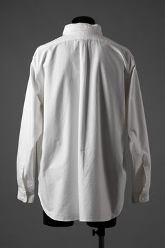 画像をギャラリービューアに読み込む, FULLCOUNT Limited GOOD OLD B.D. SHIRT / SUVIN COTTON OXFORD (WHITE)