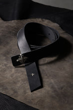 画像をギャラリービューアに読み込む, m.a+ double cross buckle medium belt / EX+1D GR3,0 (BLACK)