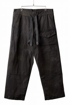 画像をギャラリービューアに読み込む, sus-sous limited trousers MK-0 / british military cotton (CAMOUFLAGE / sumi dyed)