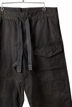 画像をギャラリービューアに読み込む, sus-sous limited trousers MK-0 / british military cotton (CAMOUFLAGE / sumi dyed)