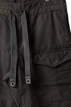 画像をギャラリービューアに読み込む, sus-sous limited trousers MK-0 / british military cotton (CAMOUFLAGE / sumi dyed)