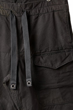 画像をギャラリービューアに読み込む, sus-sous limited trousers MK-0 / british military cotton (CAMOUFLAGE / sumi dyed)