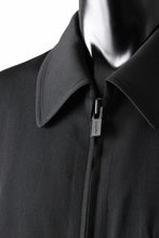 画像をギャラリービューアに読み込む, Y's for men CHEST FLAP BLOUSON / WRINKLED GABARDINE (BLACK)