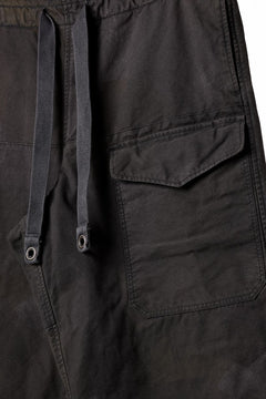 画像をギャラリービューアに読み込む, sus-sous limited trousers MK-0 / british military cotton (CAMOUFLAGE / sumi dyed)