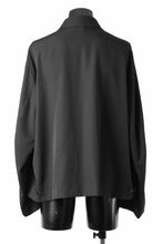 画像をギャラリービューアに読み込む, Y's for men CHEST FLAP BLOUSON / WRINKLED GABARDINE (BLACK)