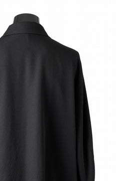 画像をギャラリービューアに読み込む, Y's for men CHEST FLAP BLOUSON / WRINKLED GABARDINE (BLACK)