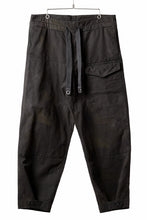 画像をギャラリービューアに読み込む, sus-sous limited trousers MK-0 / british military cotton (CAMOUFLAGE / sumi dyed)