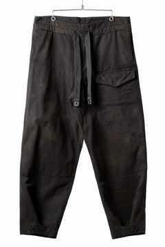 画像をギャラリービューアに読み込む, sus-sous limited trousers MK-0 / british military cotton (CAMOUFLAGE / sumi dyed)