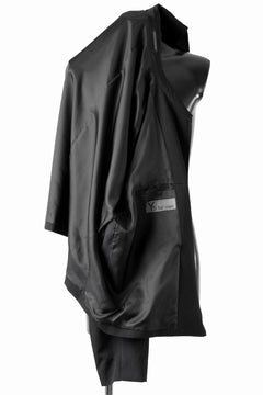 画像をギャラリービューアに読み込む, Y's for men CHEST FLAP BLOUSON / WRINKLED GABARDINE (BLACK)