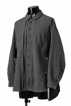 画像をギャラリービューアに読み込む, KLASICA SH-043 - Gh 2 POCKETS ATELIER BLOUSE / TRI-COLORED SUNBURN (GHINGAM)