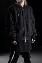Load image into Gallery viewer, thom/krom FLIGHT BOMBER JACKET / WARM PADDED (BLACK)