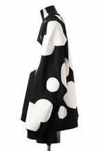画像をギャラリービューアに読み込む, A.F ARTEFACT POLKA PATTERN SWEAT RAGLAN TOPS (BLACK)