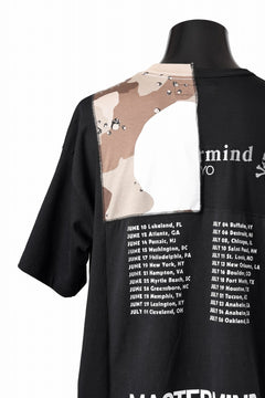 Load image into Gallery viewer, mastermind JAPAN x CHANGES exclusive ReBUILD T-SHIRT / CH-BODY (BLACK #1)