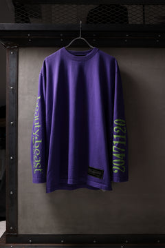画像をギャラリービューアに読み込む, beauty : beast x 20471120 COLLABORATION L/S TEE _3 (PURPLE x GREEN)
