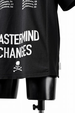 Load image into Gallery viewer, mastermind JAPAN x CHANGES exclusive ReBUILD T-SHIRT / CH-BODY (BLACK #1)