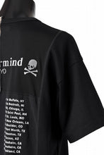 Load image into Gallery viewer, mastermind JAPAN x CHANGES exclusive ReBUILD T-SHIRT / CH-BODY (BLACK #1)