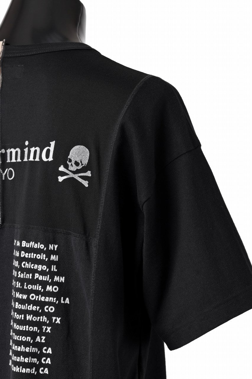 Load image into Gallery viewer, mastermind JAPAN x CHANGES exclusive ReBUILD T-SHIRT / CH-BODY (BLACK #1)
