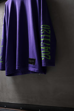画像をギャラリービューアに読み込む, beauty : beast x 20471120 COLLABORATION L/S TEE _3 (PURPLE x GREEN)