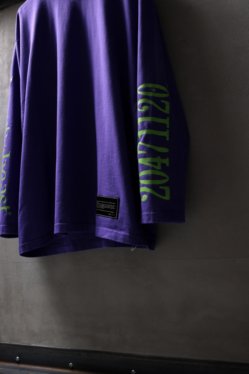 画像をギャラリービューアに読み込む, beauty : beast x 20471120 COLLABORATION L/S TEE _3 (PURPLE x GREEN)