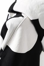 画像をギャラリービューアに読み込む, A.F ARTEFACT POLKA PATTERN SWEAT HOODIE (BLACK)