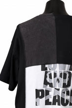 Load image into Gallery viewer, mastermind JAPAN x CHANGES exclusive ReBUILD T-SHIRT / CH-BODY (BLACK #3)