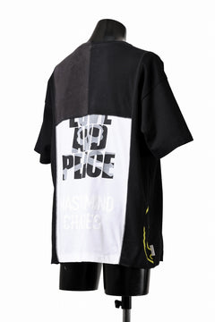 Load image into Gallery viewer, mastermind JAPAN x CHANGES exclusive ReBUILD T-SHIRT / CH-BODY (BLACK #3)
