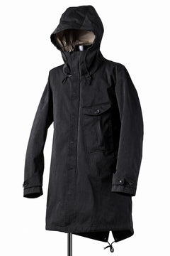 画像をギャラリービューアに読み込む, Ten c CYCLONE PARKA / GARMENT DYED OJJ (NERO)