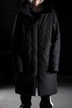 画像をギャラリービューアに読み込む, thom/krom HOODIE ZIP BOMBER COAT / WARM PADDED (BLACK)