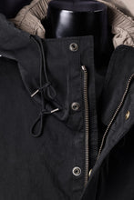 画像をギャラリービューアに読み込む, Ten c CYCLONE PARKA / GARMENT DYED OJJ (NERO)