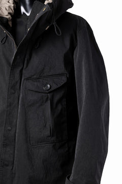 画像をギャラリービューアに読み込む, Ten c CYCLONE PARKA / GARMENT DYED OJJ (NERO)