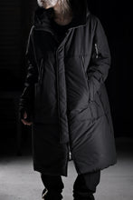 画像をギャラリービューアに読み込む, thom/krom HOODIE ZIP BOMBER COAT / WARM PADDED (BLACK)
