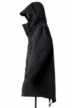 画像をギャラリービューアに読み込む, Ten c CYCLONE PARKA / GARMENT DYED OJJ (NERO)