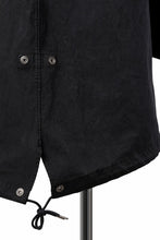 画像をギャラリービューアに読み込む, Ten c CYCLONE PARKA / GARMENT DYED OJJ (NERO)