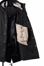画像をギャラリービューアに読み込む, Ten c CYCLONE PARKA / GARMENT DYED OJJ (NERO)