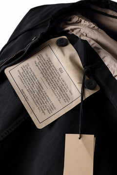 画像をギャラリービューアに読み込む, Ten c CYCLONE PARKA / GARMENT DYED OJJ (NERO)