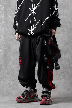 画像をギャラリービューアに読み込む, beauty : beast x CVTVLIST KEEP OUT TRACK PANTS (BLACK)