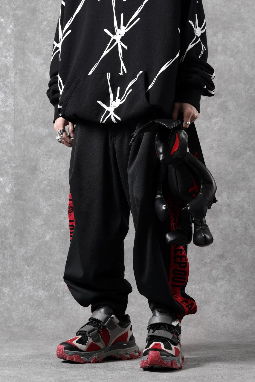 画像をギャラリービューアに読み込む, beauty : beast x CVTVLIST KEEP OUT TRACK PANTS (BLACK)