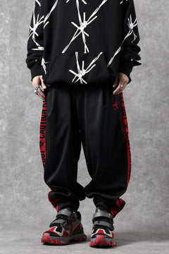 画像をギャラリービューアに読み込む, beauty : beast x CVTVLIST KEEP OUT TRACK PANTS (BLACK)