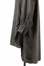画像をギャラリービューアに読み込む, KLASICA SHORT COLLAR ROOMY SHIRTS / DRAPE & SMOOTH TEXTILE (BROWNY DYE STRIPE)