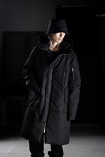 画像をギャラリービューアに読み込む, thom/krom HOODIE ZIP BOMBER COAT / WARM PADDED (BLACK)