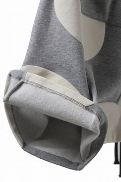 画像をギャラリービューアに読み込む, A.F ARTEFACT POLKA PATTERN SWEAT SAROUEL SHORTS (HEATHER GREY)