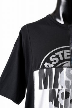 Load image into Gallery viewer, mastermind JAPAN x CHANGES exclusive ReBUILD T-SHIRT / CH-BODY (BLACK #13)